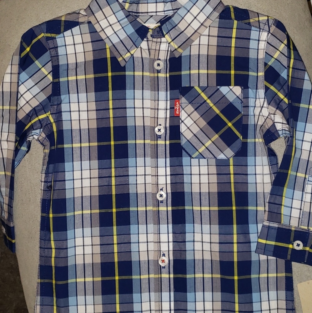 Levi's plaid shirt